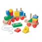 Melissa and Doug - Дървен шарен влак Продукт Melissa and Doug - Дървен шарен влак - 1 - BG Hlapeta